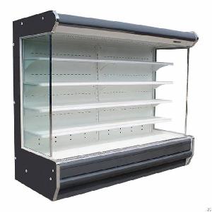 open temperature island chiller