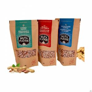 37-zip Lock Kraft Paper Bag With Window
