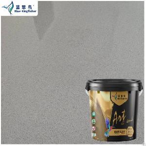 Blue Kingfisher Epoxy Colored Sand Self-leveling Floor Paint