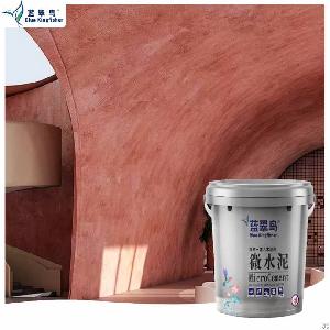 Blue Kingfisher Micro Cement Manufacturer Direct Supply Seamless Finish Modern Minimalist Textur