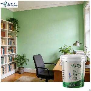 Blue Kingfisher Odorless Zero-formaldehyde Interior Latex Paint Child-safe, Move-in Ready