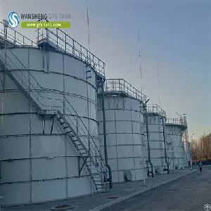 Gfs / Gls Tank With Aluminum Alloy Trough Deck Roof Used In Wastewater Treatment Plant