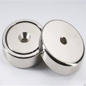 Countersunk Pot Magnets