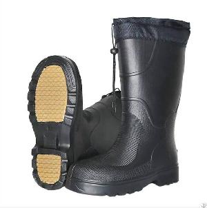 Warm Lightweight Black Eva Outdoors Boots