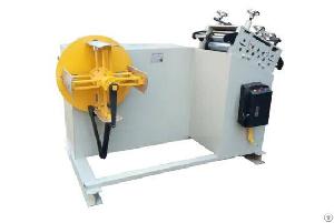 Go Type 2 In 1 Uncoiler Leveler For Sheet Thickness 0.5-3.0mm