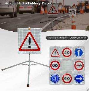 Manufacturer Pvc Provisional Traffic Sign