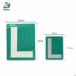 Spain V-13-019 Pegatina Novato En La Carretera L Reflective Warning Novice On The Road L Sticker