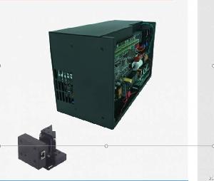 Two Exnon Lamps Current Feedback 200 Watt Yag Laser Pulsed Power Source For Hardware Welding
