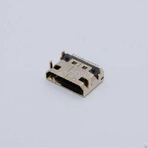 mthd83 919g2b 06a73 mini hd female connector