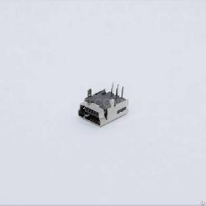 Mtub43-90511b-12a20 Mini Usb Female Connector