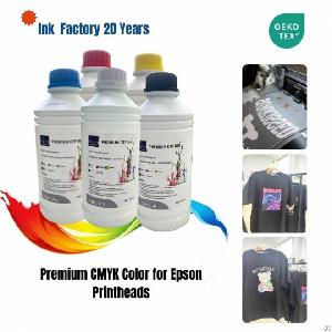 Premium Cmyk Color Dtf For Epson Printheads