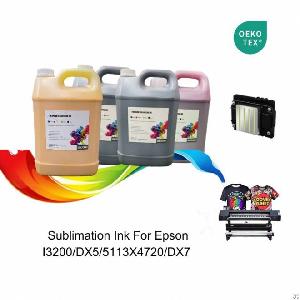 Sublimation Ink For Epson I3200, 4720, 5113, Dx5, Dx7 Printhead