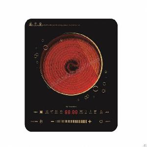 At-5 � Ultra-thin Single Infrared Cooker, Double Ring Heating, 2200w