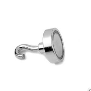 Neodymium Hook Magnets 25x8mm