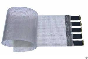 P15 Transparent Flexible Film Screen