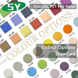 Color Options Acoustic Pet Felt Panel