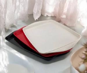 Rectangular Serving Tray With Handles
