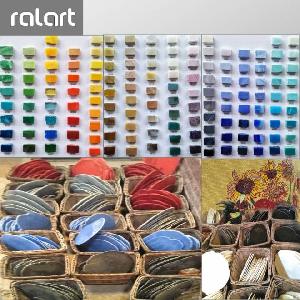 Colorful Pure Diy Chips Artwork Art Smalti Glass Loose Mosaic Tile