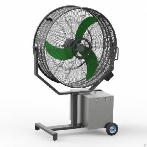 China 36 Inch Bldc Industrial Portable Cooling Fan With Mist