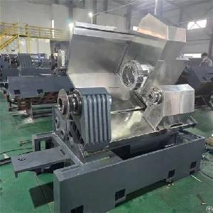 stds52 46 turret dual spindles cnc slant bed lathe