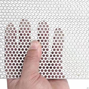 perforated gutter guard mesh