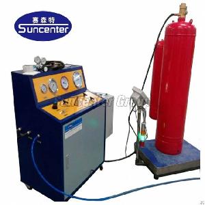 fire extinguisher filling machine