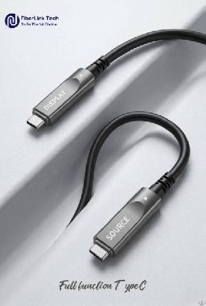 fiber optic usb c cable