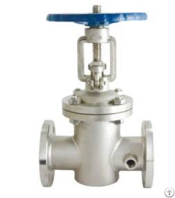 thermal insulation gate valve