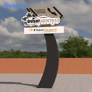 Outdoor Led Illuminated Pylon Signs