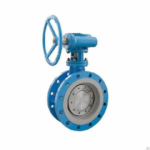 triple eccentric flange butterfly valve