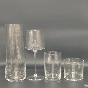 Hammer Pattern Glass Collection