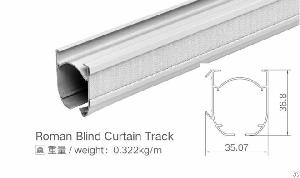 Roman Blind Curtain Track