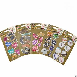 Self-adhesive Glue Free Tpe Jelly Sticker Sheet