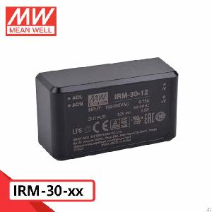 Mean Well Ac-dc Converter Module Irm-30 Series 5v 12v 15v 24v 48v Optional