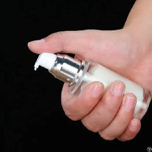 clear glass pump bottle wholesale