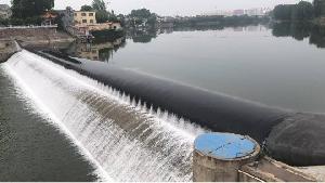 eco rubber water dam sustainable