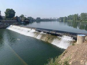 Water-filled Inflatable Rubber Dam / Rubber Weir For River And Irrigation Water Control