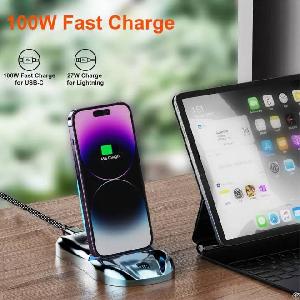 Magnetic Charging Station Led Phone Station