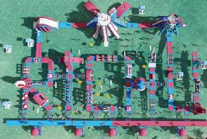 inflatable water park