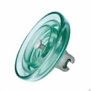 Pollution-resistant Disc Suspension Glass Insulator