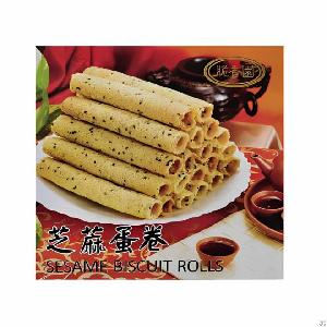 Sesame Cookie Rolls From China Crispy Snack Supplier