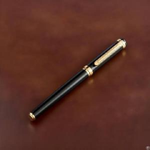 Classic Black And Gold Fountain Pen