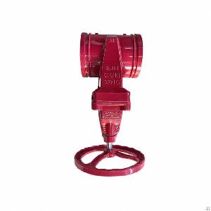 Grooved Non-rising Stem Soft Seal Signal Gate Valve