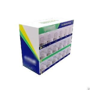s1047 3 tier 6 column acrylic nicotine pouch display box