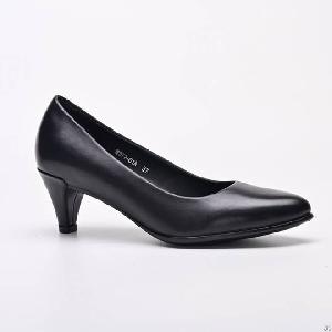 women formal pointed toe kitten heel pump w377 01