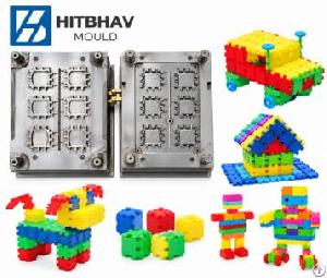 plastic building block toy mould