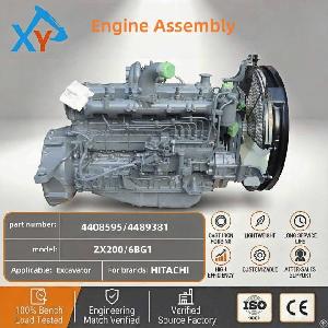 The Isuzu Original 6bg1 Engine Is Used In Hitachi Zx200 Excavators