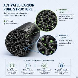 Carbon Tetrafluoride Adsorption Activated Carbon