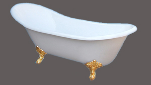 clawfoot cast iron bathtub rl cf 005