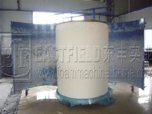 batch foaming machine polyurethane foam